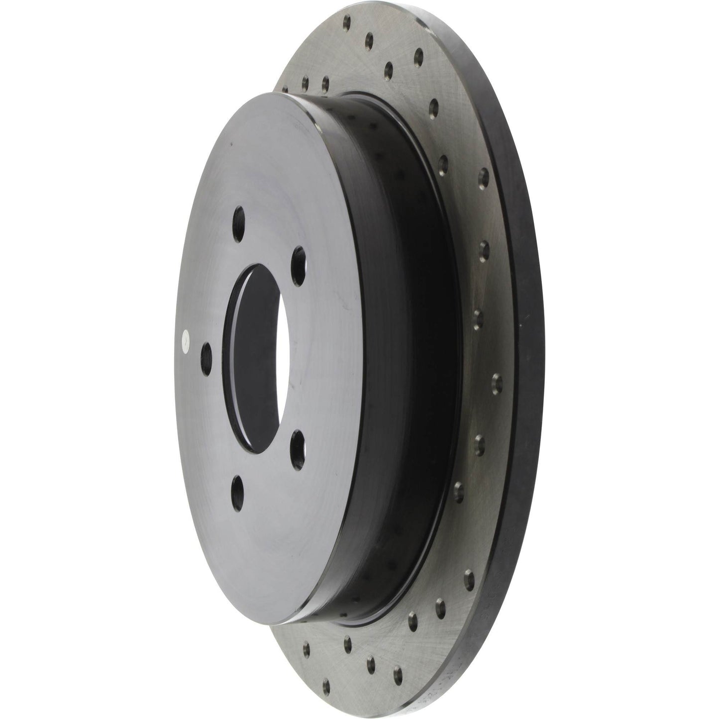 StopTech Sport Cryo Cross Drilled Brake Rotor; Rear Left