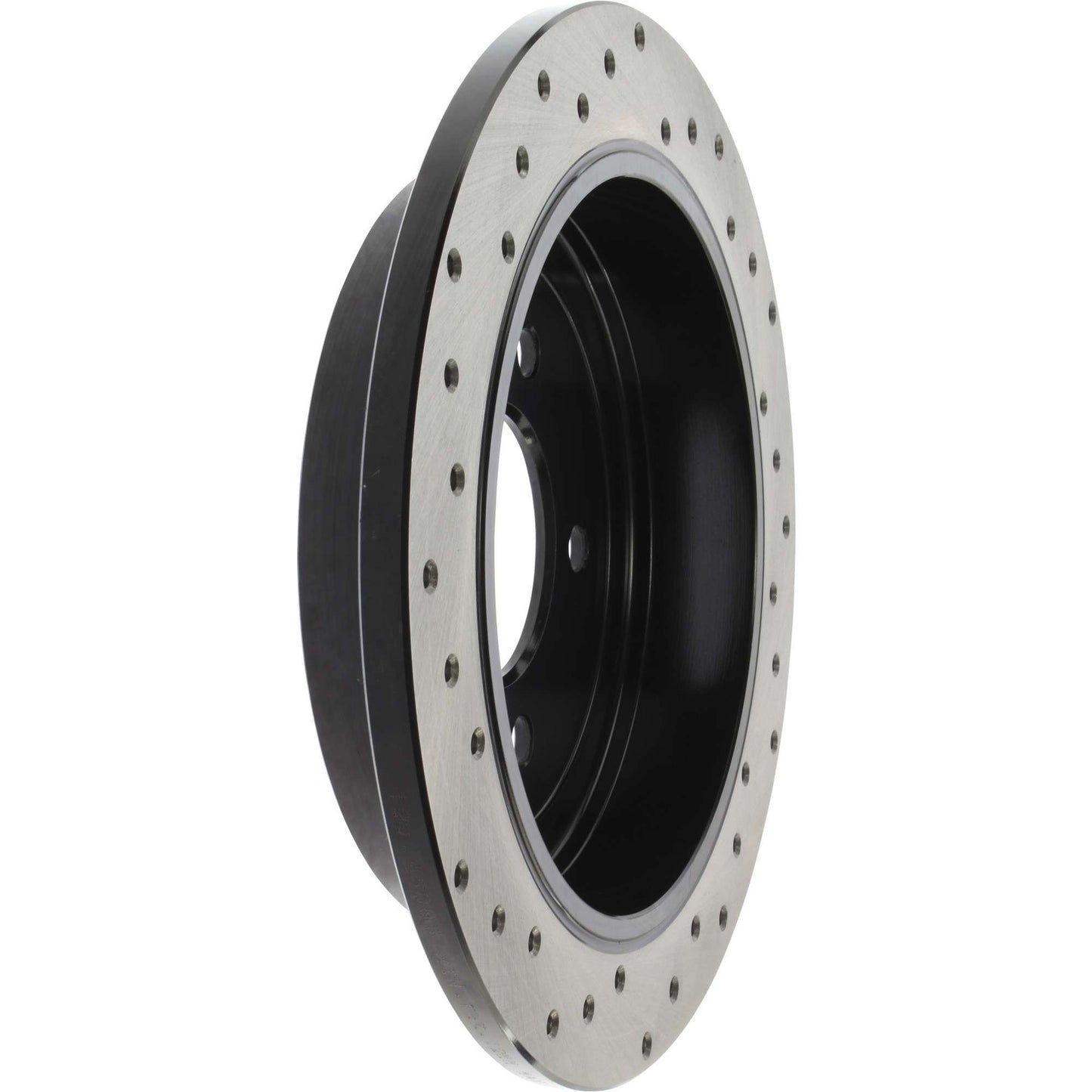 StopTech Sport Cryo Cross Drilled Brake Rotor; Rear Left