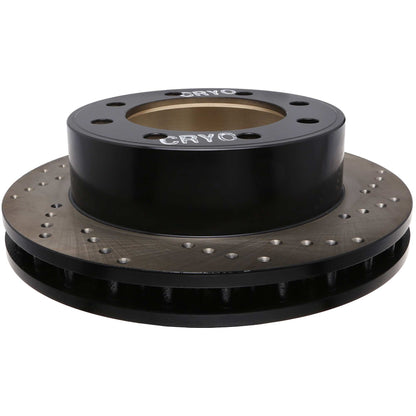 StopTech Sport Cryo Cross Drilled Brake Rotor; Front Left