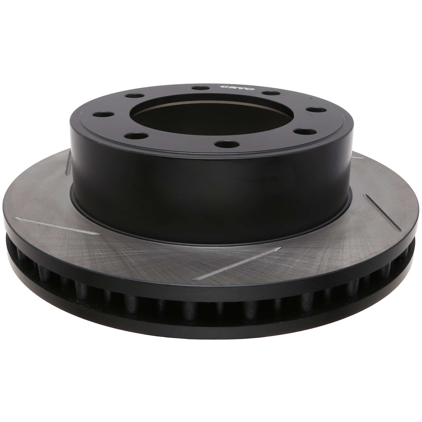 StopTech Sport Cryo Cross Drilled Brake Rotor; Front Right