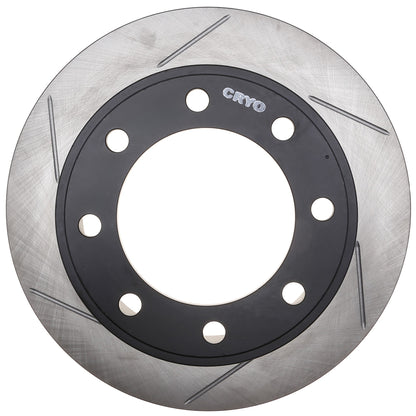 StopTech Sport Cryo Cross Drilled Brake Rotor; Front Right