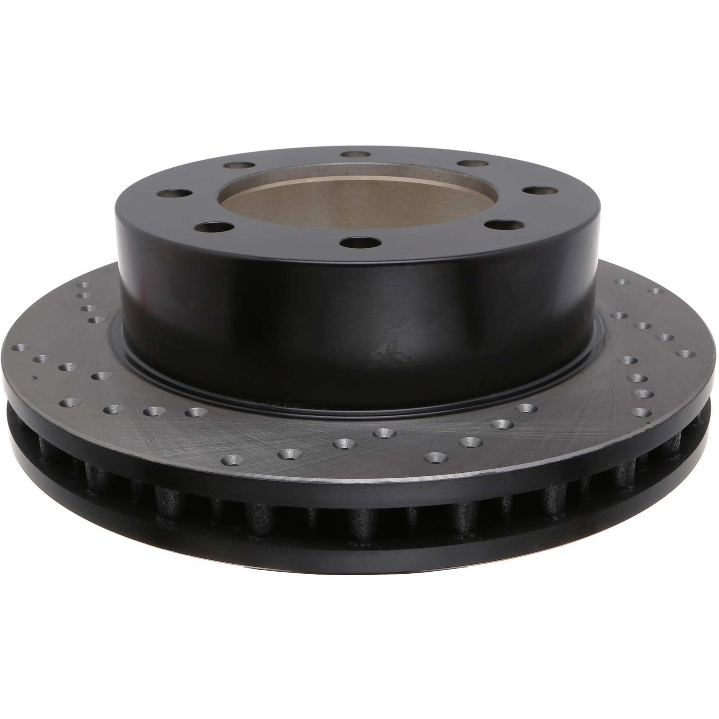StopTech Sport Cross Drilled Brake Rotor; Front Right