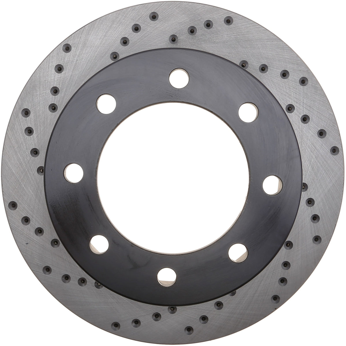 StopTech Sport Cross Drilled Brake Rotor; Front Right