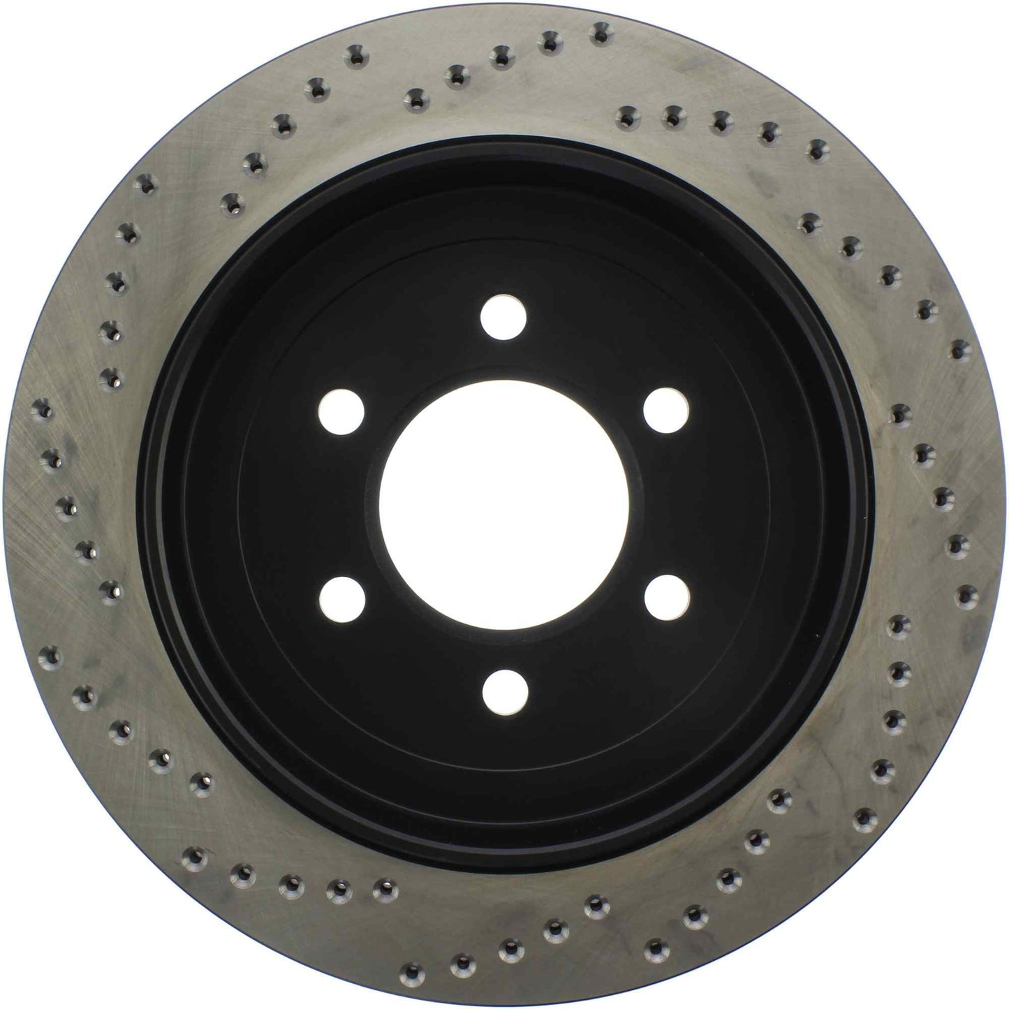 StopTech Sport Cryo Cross Drilled Brake Rotor; Rear Left