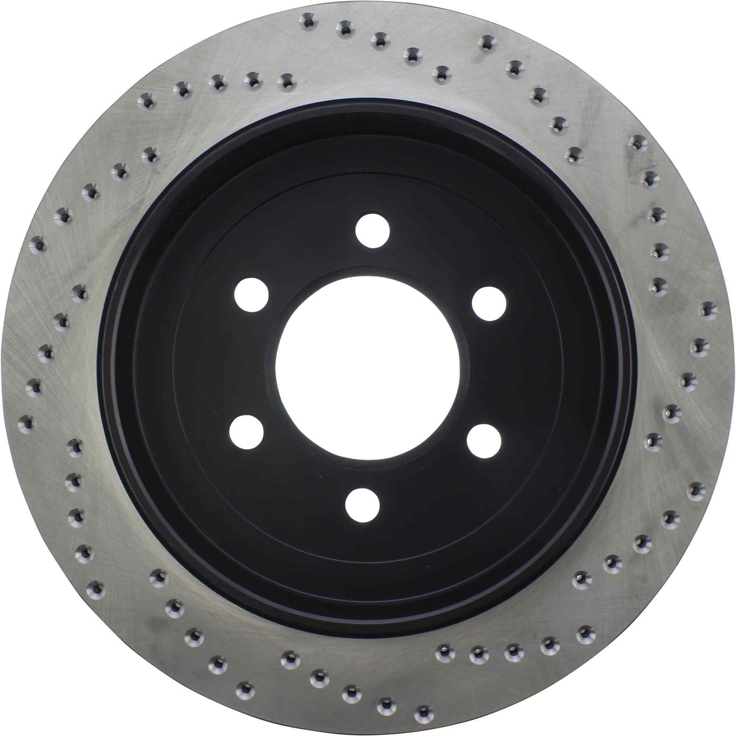 StopTech Sport Cryo Cross Drilled Brake Rotor; Rear Right