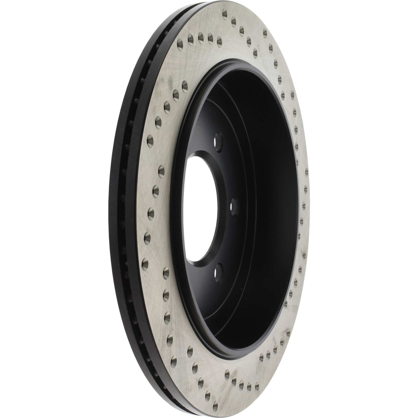 StopTech Sport Cryo Cross Drilled Brake Rotor; Rear Right