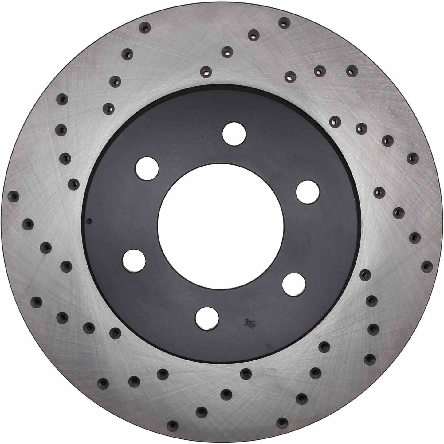 StopTech Sport Cross Drilled Brake Rotor; Front Right