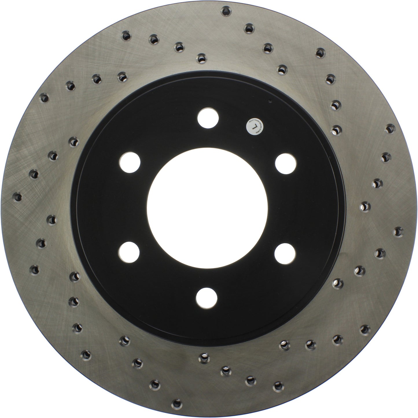 StopTech Sport Cryo Cross Drilled Brake Rotor; Front Left