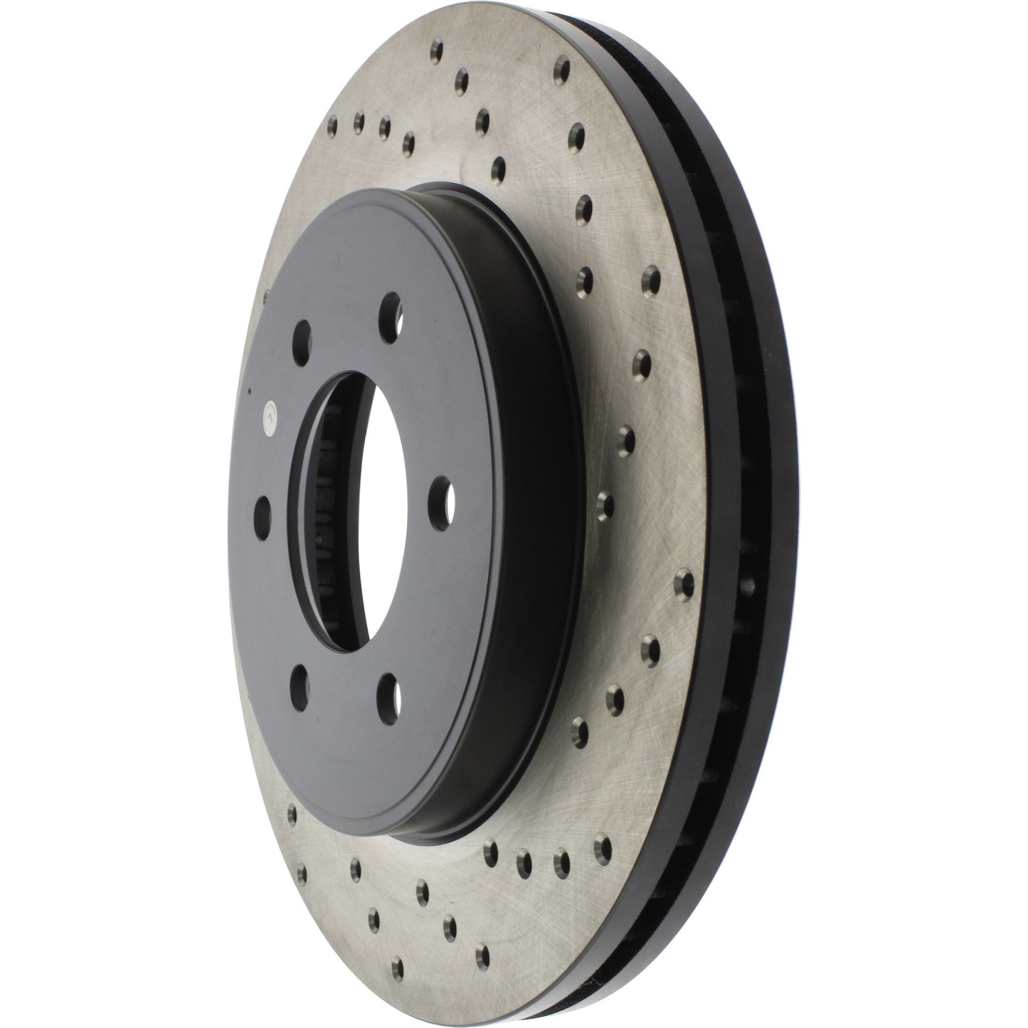 StopTech Sport Cryo Cross Drilled Brake Rotor; Front Left
