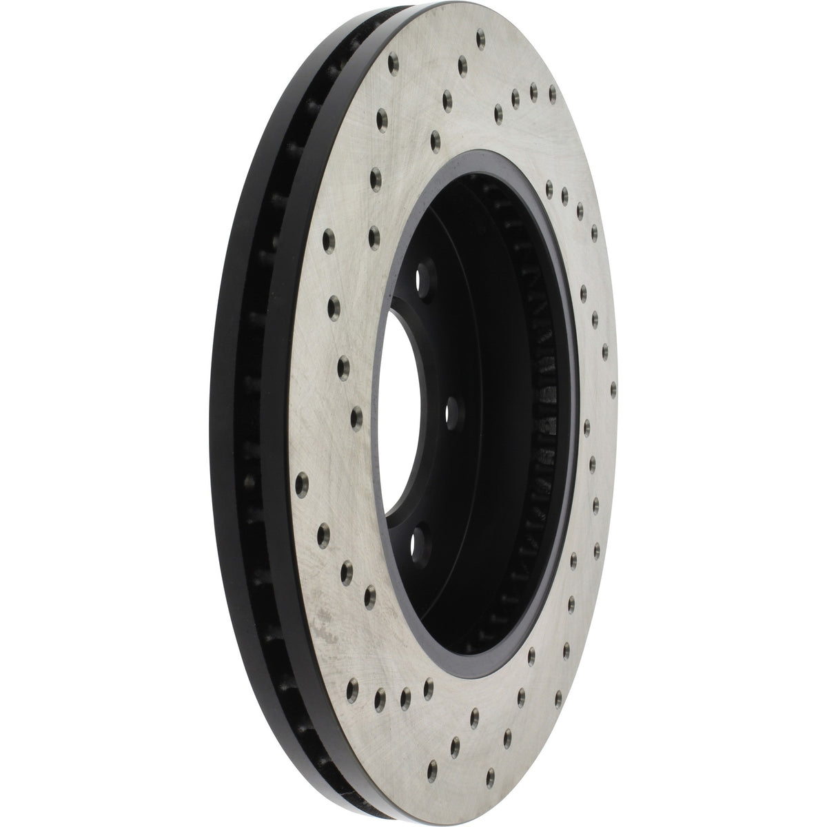 StopTech Sport Cryo Cross Drilled Brake Rotor; Front Left