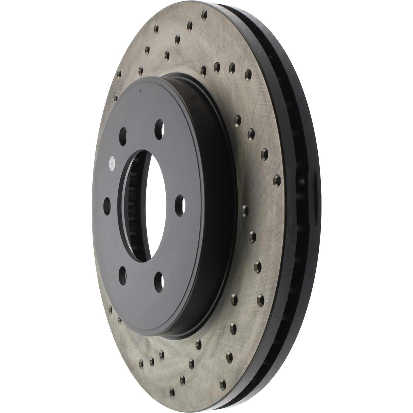 StopTech Sport Cryo Cross Drilled Brake Rotor; Front Right