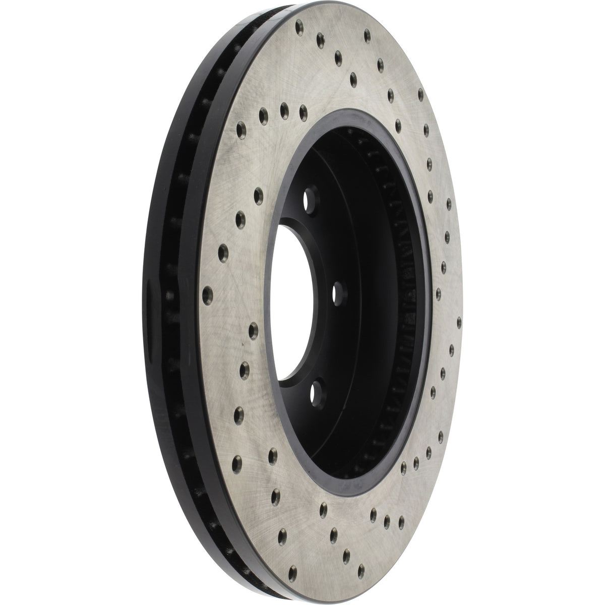 StopTech Sport Cryo Cross Drilled Brake Rotor; Front Right