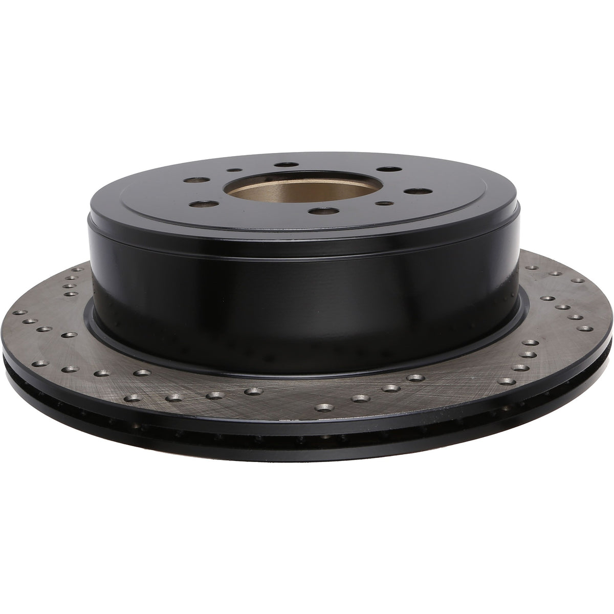 StopTech Sport Cross Drilled Brake Rotor; Rear Right