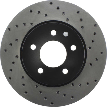 StopTech  Sport Cryo Cross Drilled Brake Rotor; Front Left