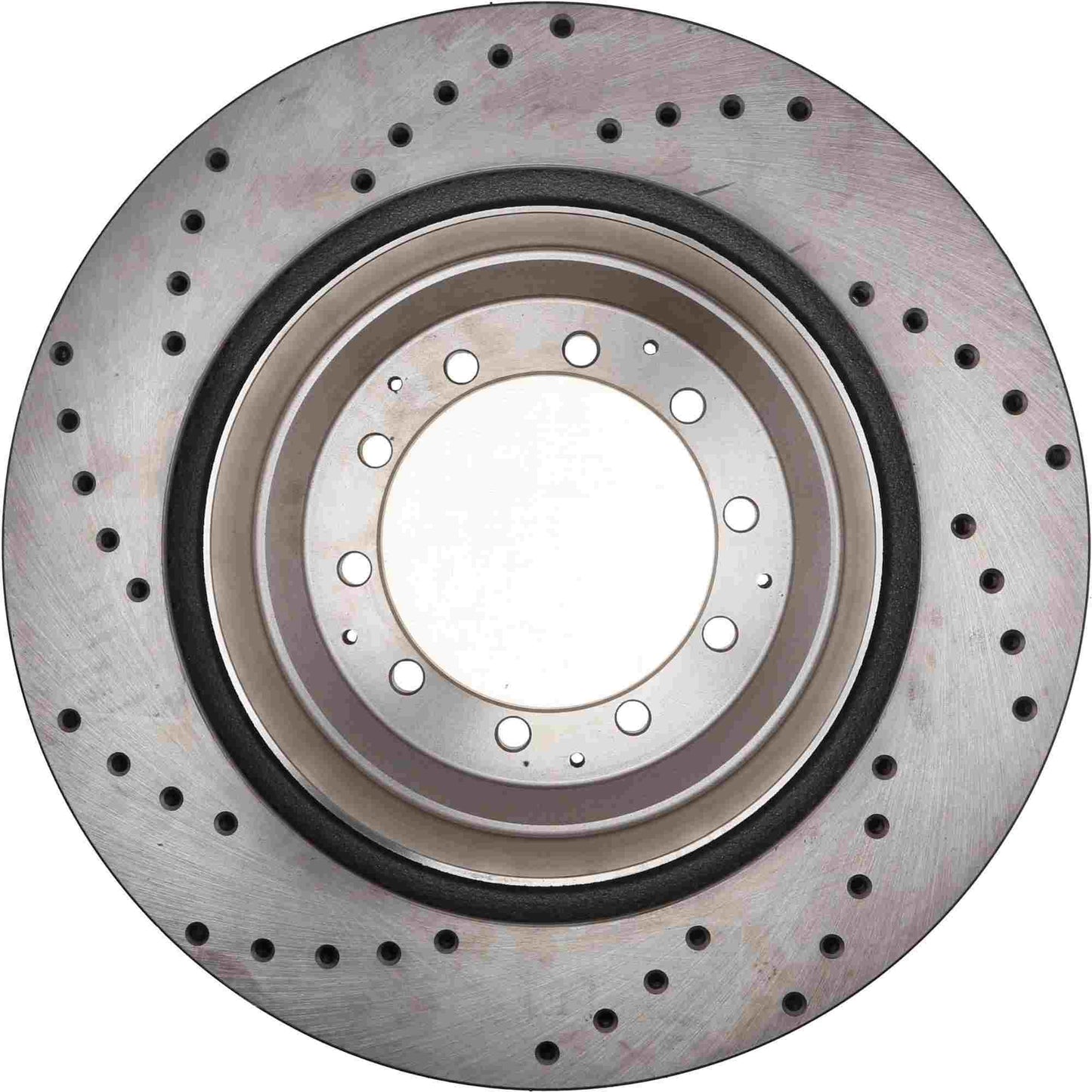 StopTech Sport Cryo Cross Drilled Brake Rotor; Left