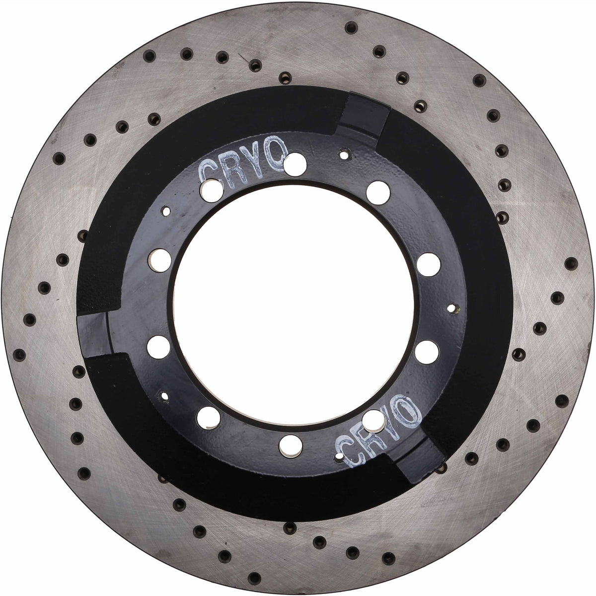 StopTech Sport Cryo Cross Drilled Brake Rotor; Left
