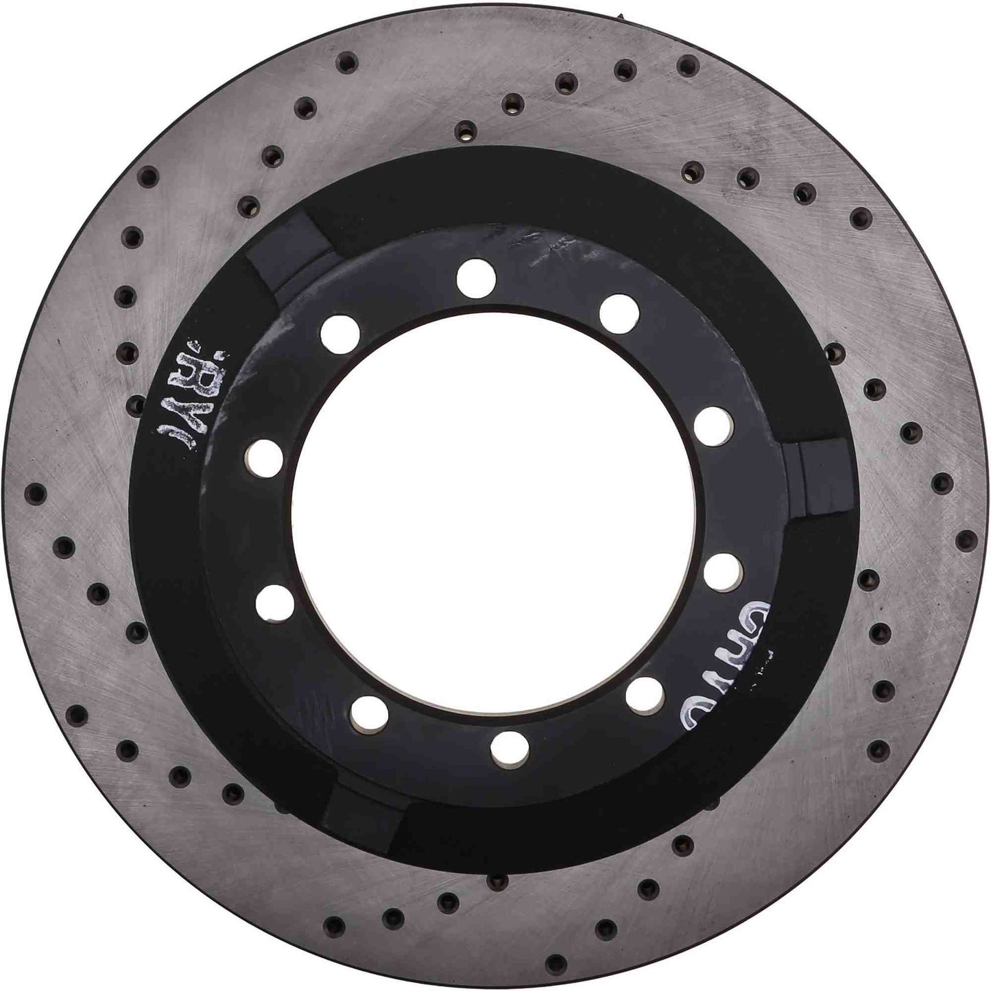 StopTech Sport Cryo Cross Drilled Brake Rotor; Right