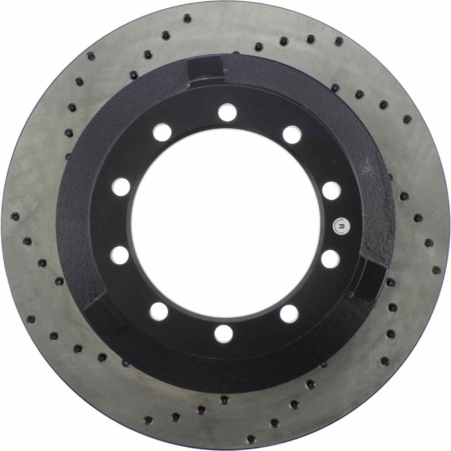 StopTech Sport Cross Drilled Brake Rotor; Right