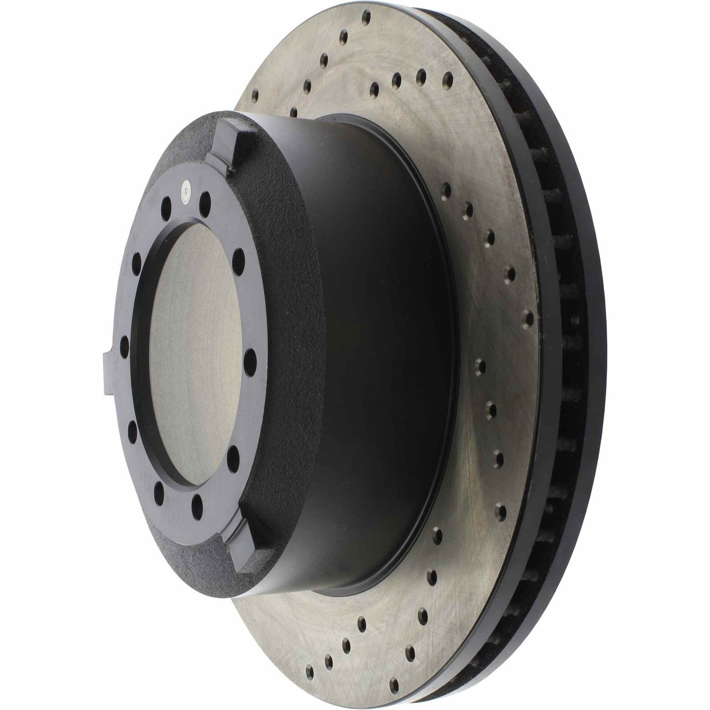 StopTech Sport Cross Drilled Brake Rotor; Right