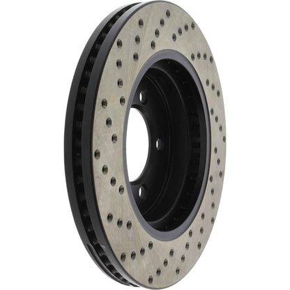 StopTech  Sport Cryo Cross Drilled Brake Rotor; Front Left