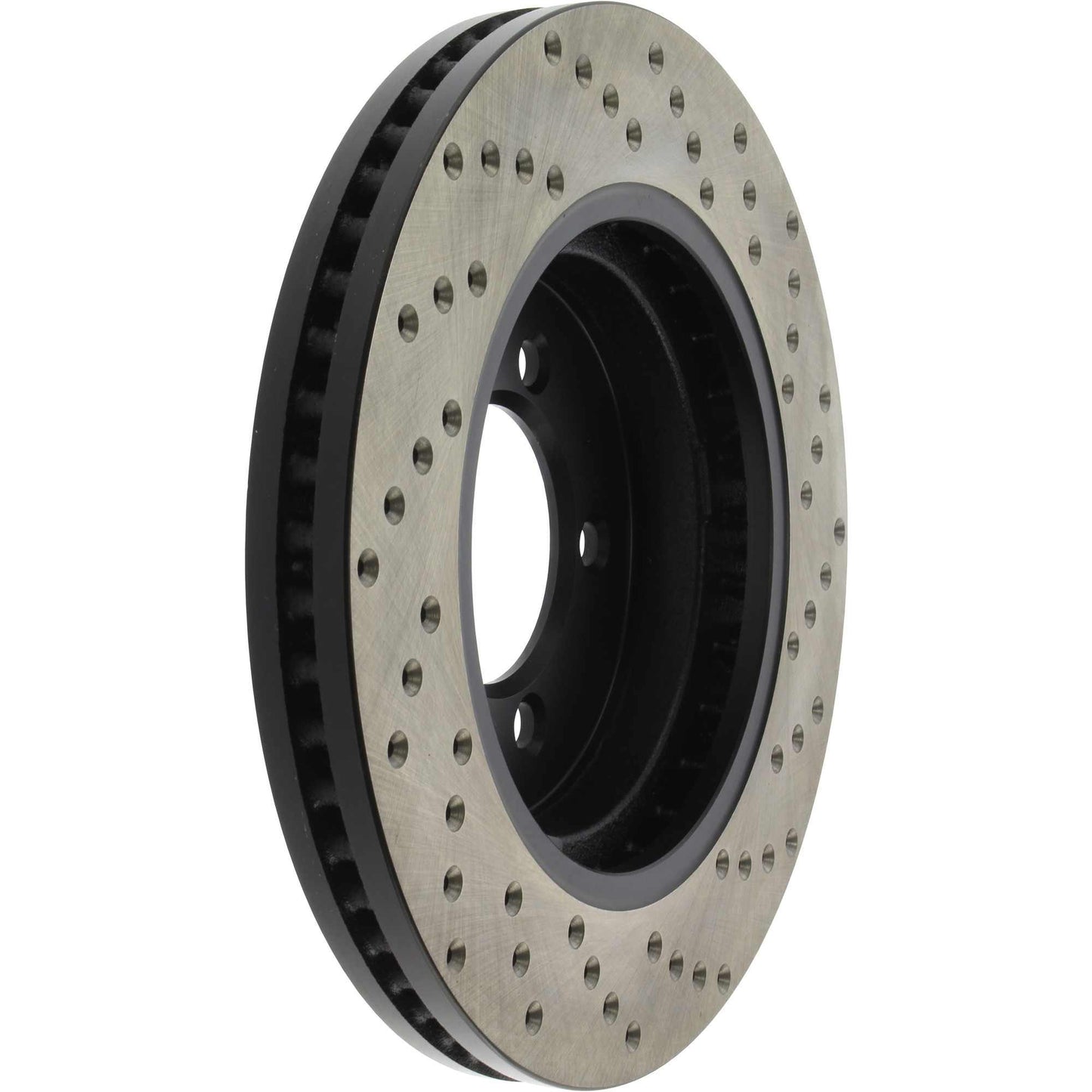 StopTech Sport Cryo Cross Drilled Brake Rotor; Front Right