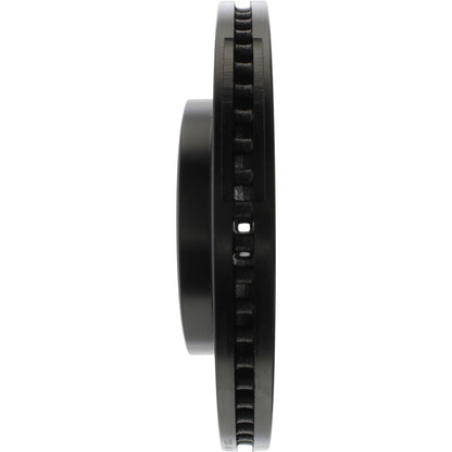 StopTech Sport Cross Drilled Brake Rotor; Front Left