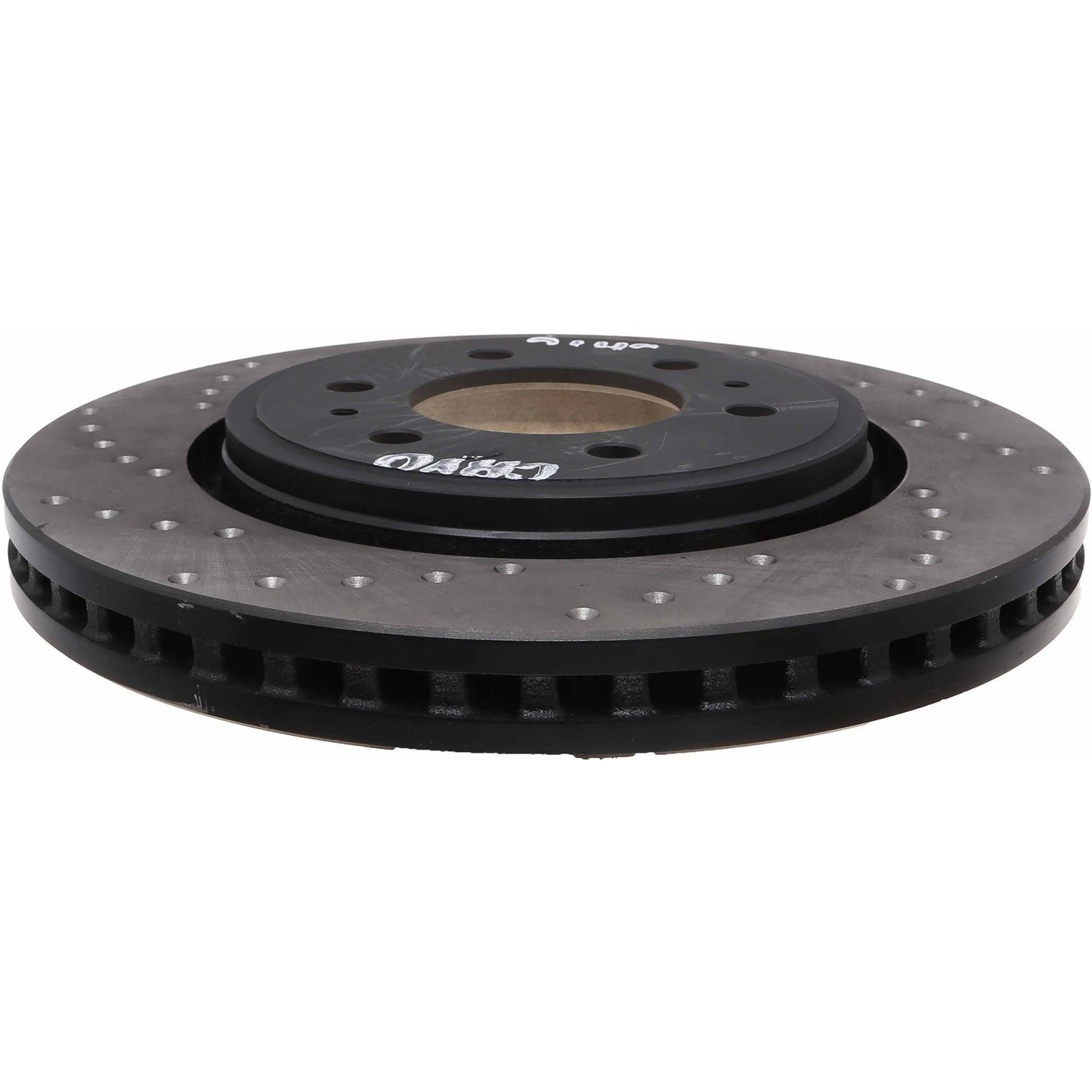 StopTech Sport Cryo Cross Drilled Brake Rotor; Front Right