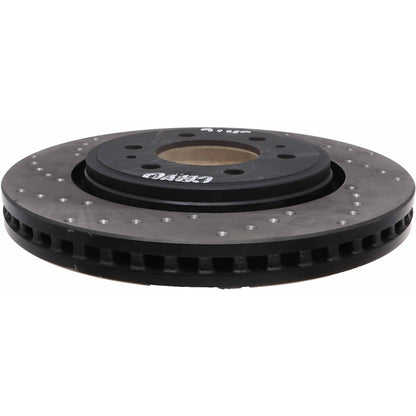StopTech Sport Cryo Cross Drilled Brake Rotor; Front Right