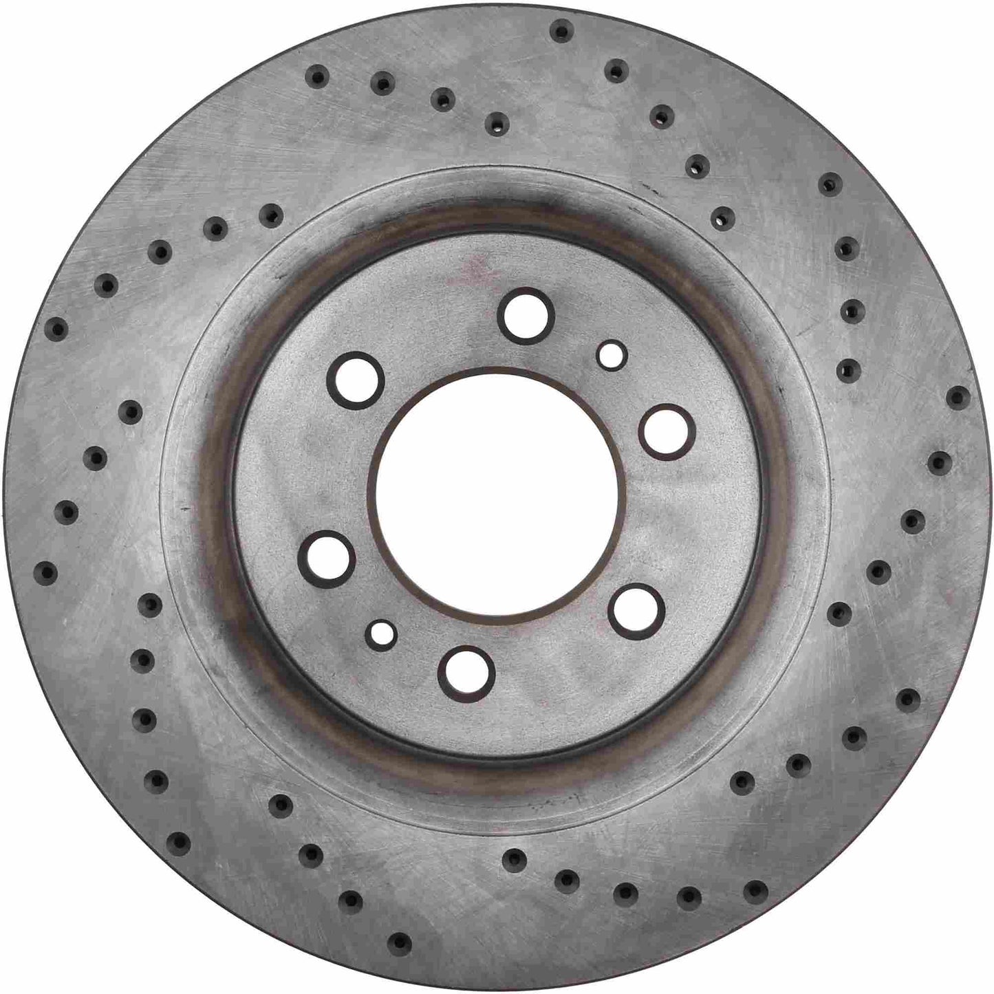 StopTech Sport Cryo Cross Drilled Brake Rotor; Front Right