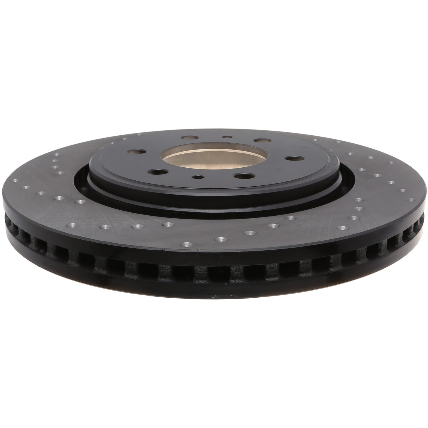 StopTech Sport Cross Drilled Brake Rotor; Front Right