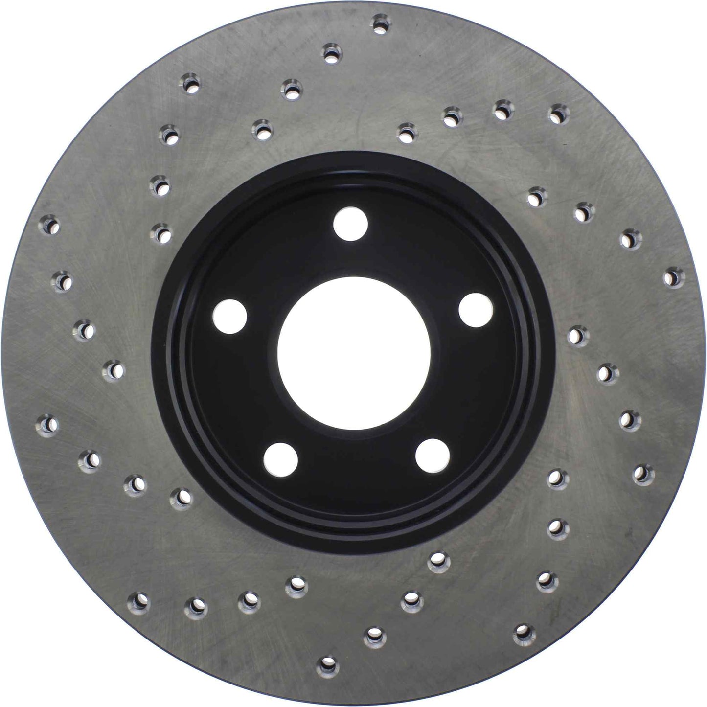 StopTech Sport Cryo Cross Drilled Brake Rotor; Front Left