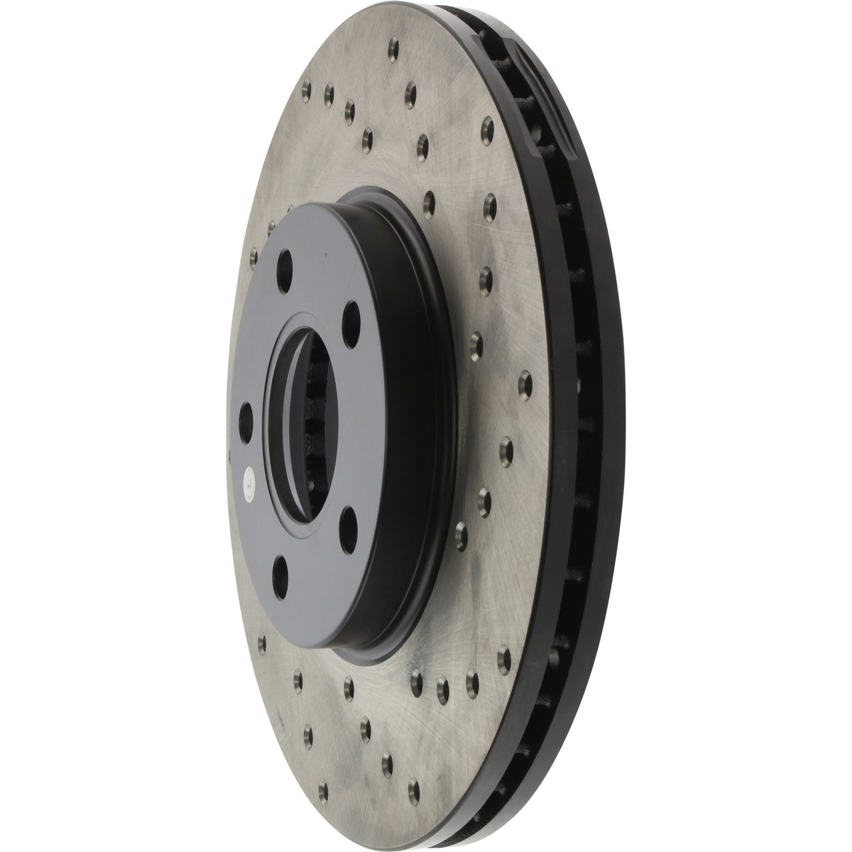 StopTech Sport Cryo Cross Drilled Brake Rotor; Front Left
