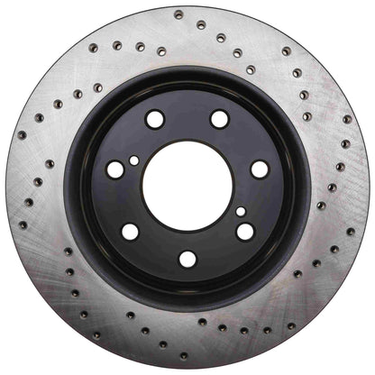 StopTech Sport Cross Drilled Brake Rotor - Rear Left 128.65134R