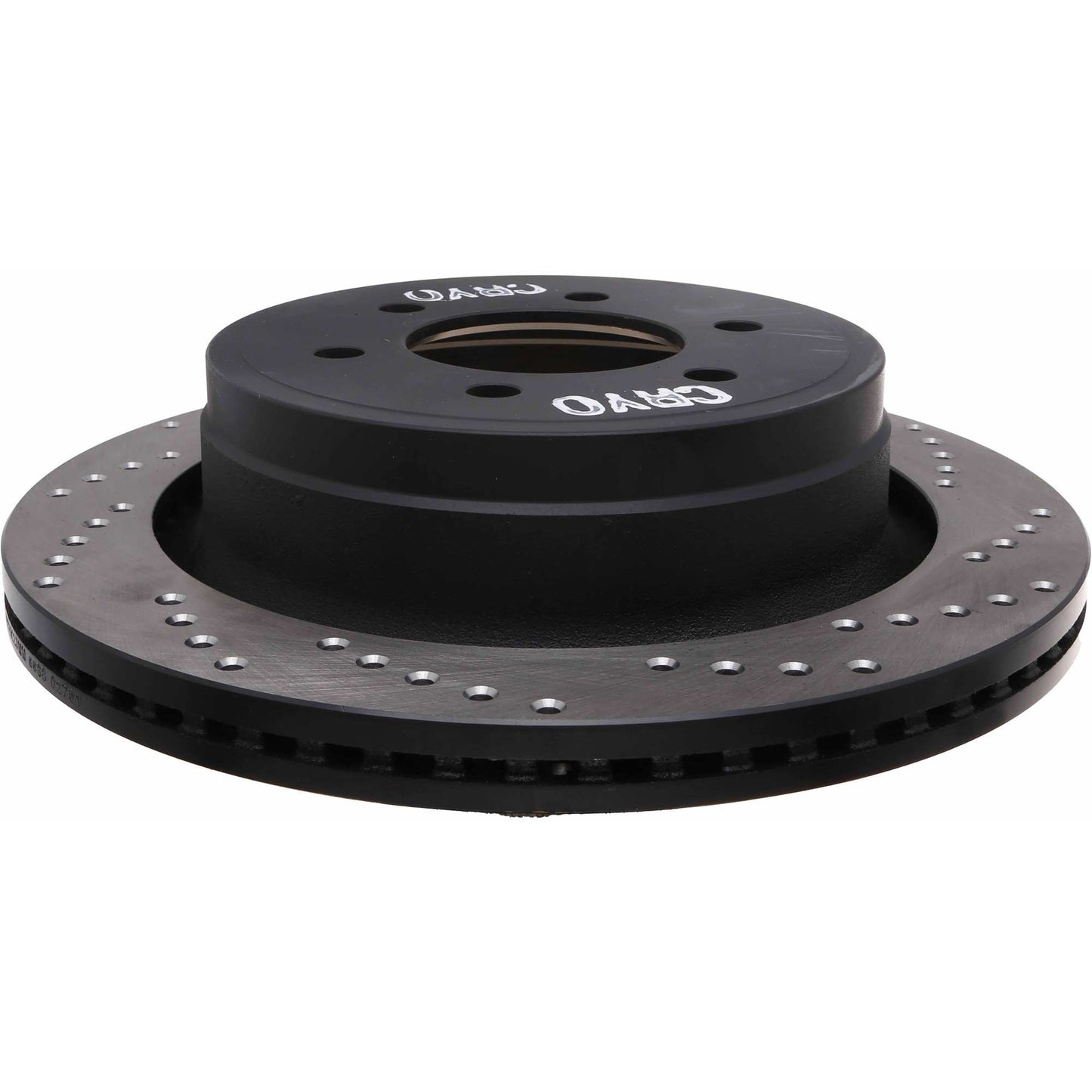 StopTech Sport Cryo Cross Drilled Brake Rotor; Rear Left