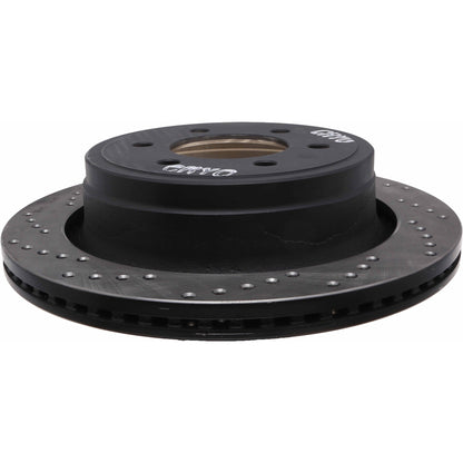 StopTech Sport Cryo Cross Drilled Brake Rotor; Rear Right