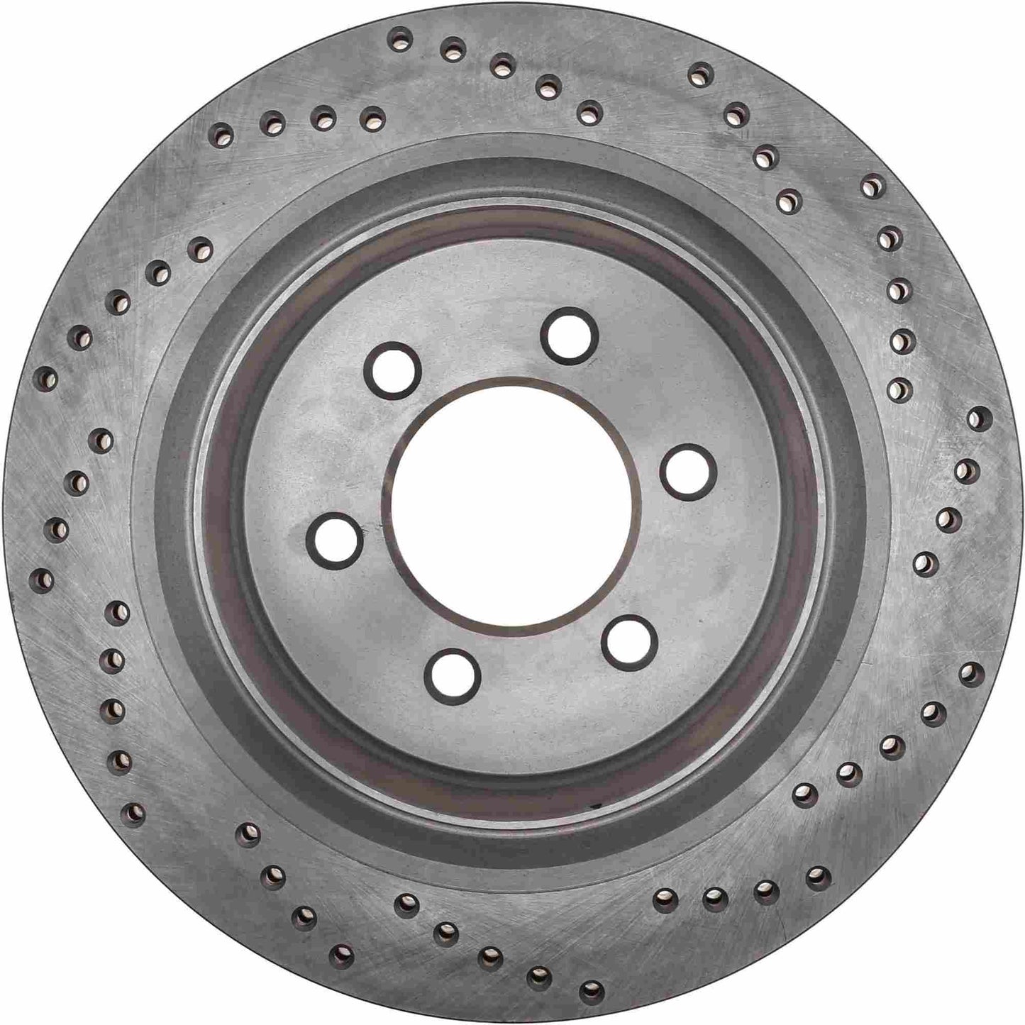 StopTech Sport Cryo Cross Drilled Brake Rotor; Rear Right