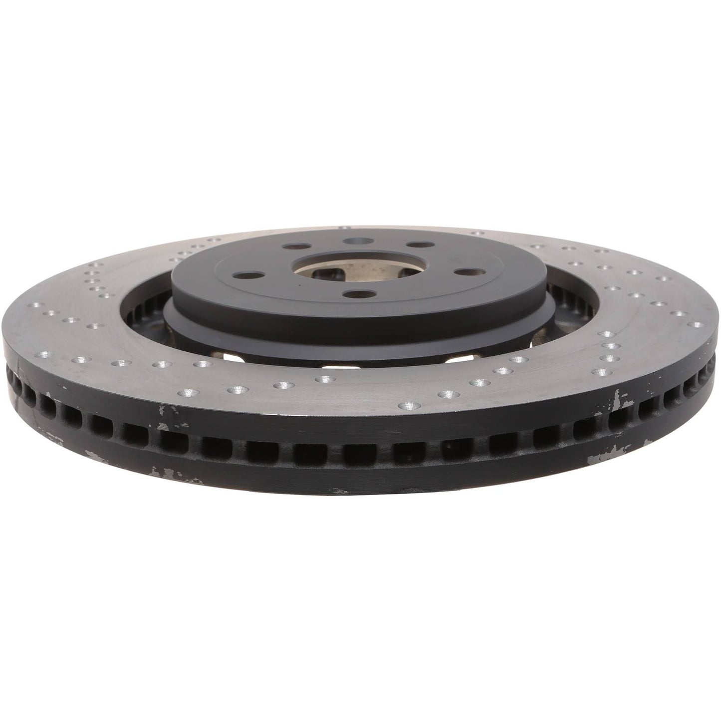StopTech Sport Cross Drilled Brake Rotor; Front Right