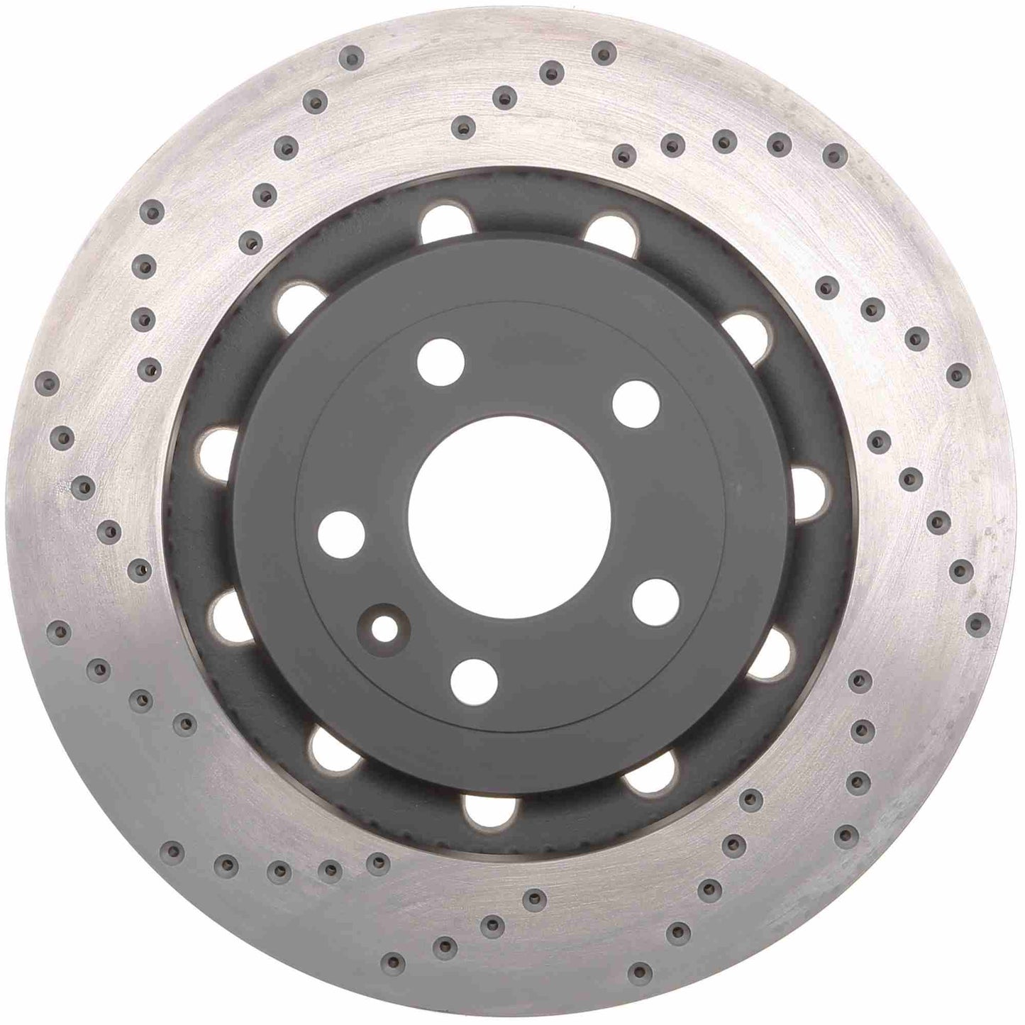StopTech Sport Cross Drilled Brake Rotor; Front Right
