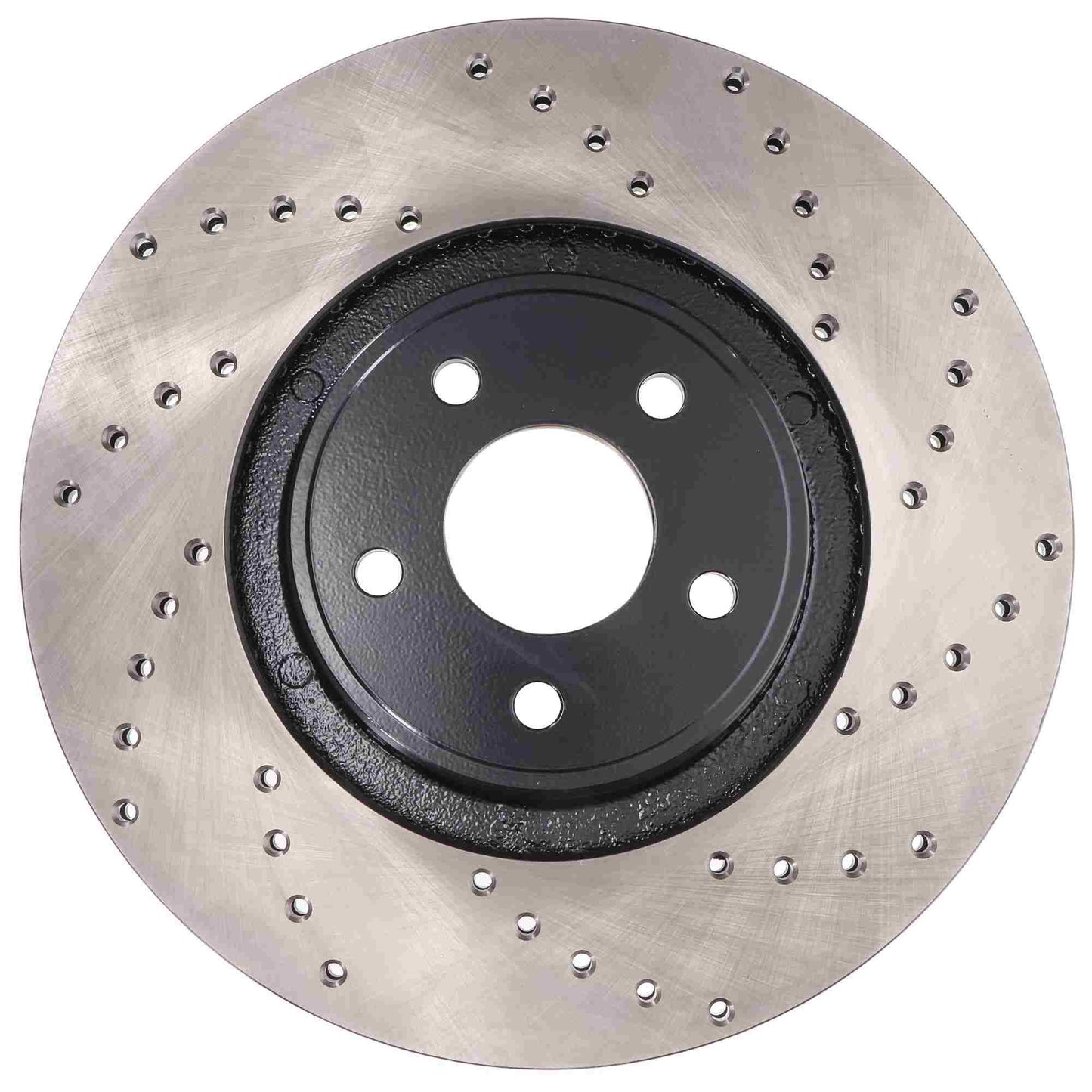 StopTech Sport Cryo Cross Drilled Brake Rotor; Front Left