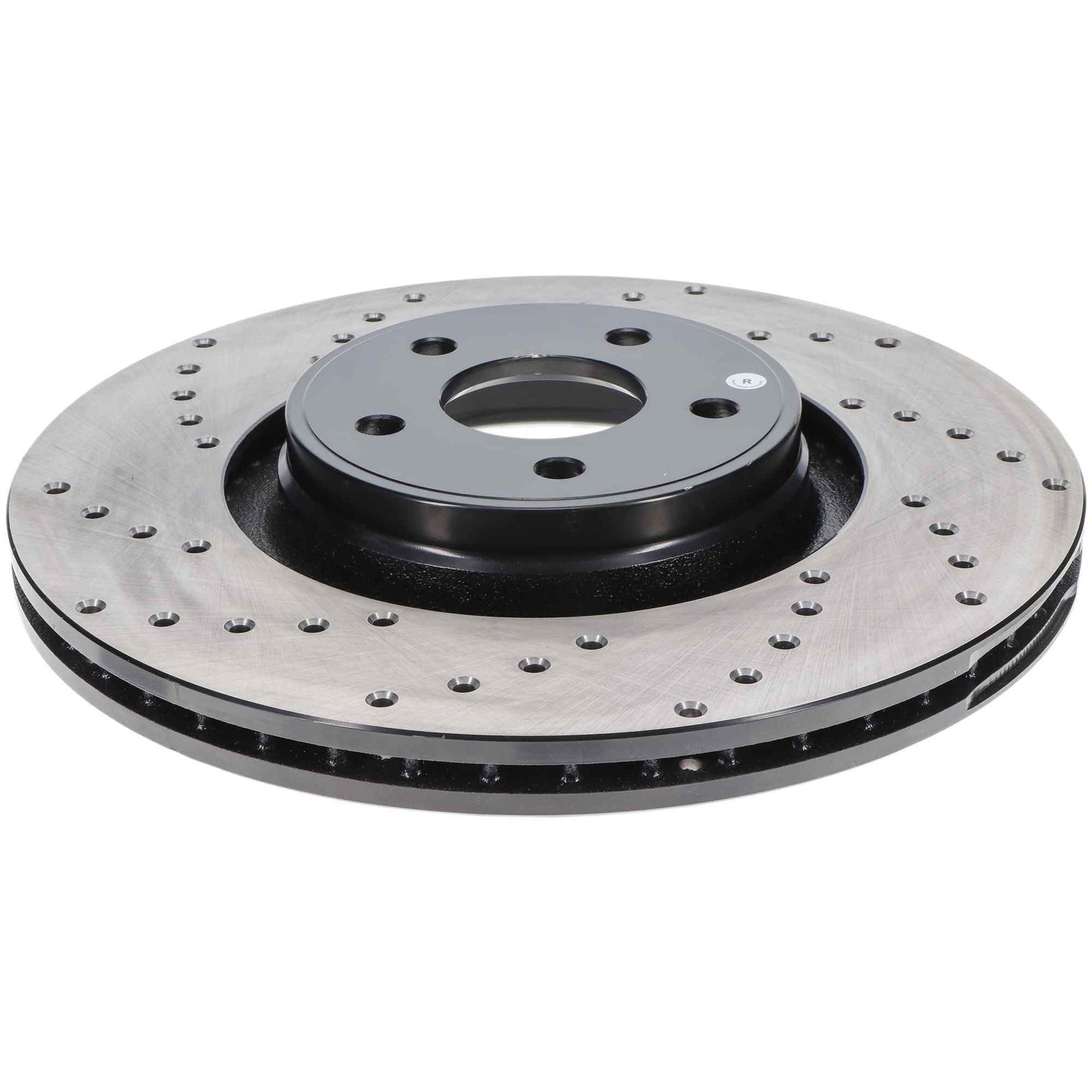 StopTech Sport Cryo Cross Drilled Brake Rotor; Front Right