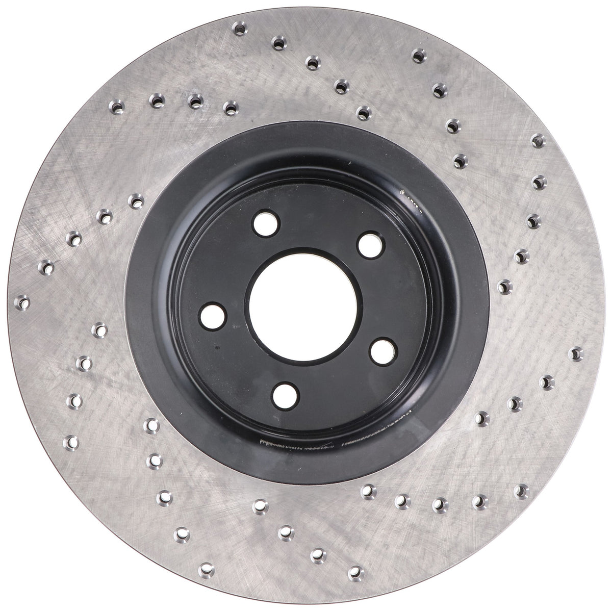 StopTech Sport Cryo Cross Drilled Brake Rotor; Front Right