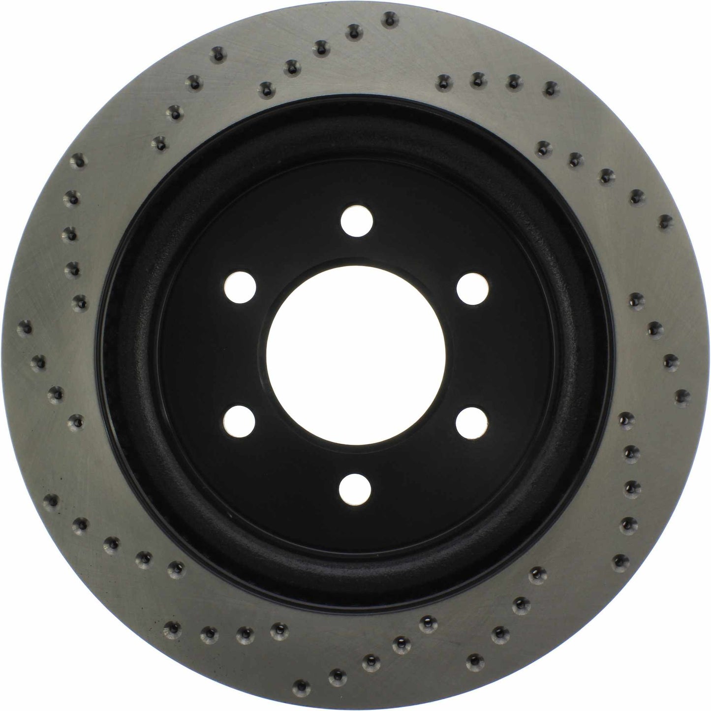StopTech 2019 Ford Raptor w/ Electronic Parking Brake Sport Cross Drilled Left Rear Rotor 128.65153L