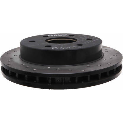 StopTech  Sport Cryo Cross Drilled Brake Rotor; Front Left