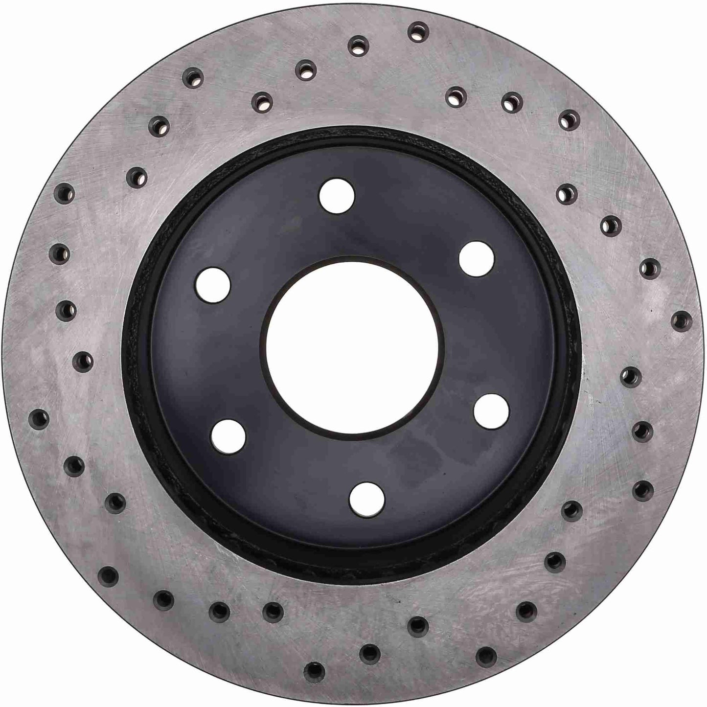 StopTech  Sport Cryo Cross Drilled Brake Rotor; Front Left