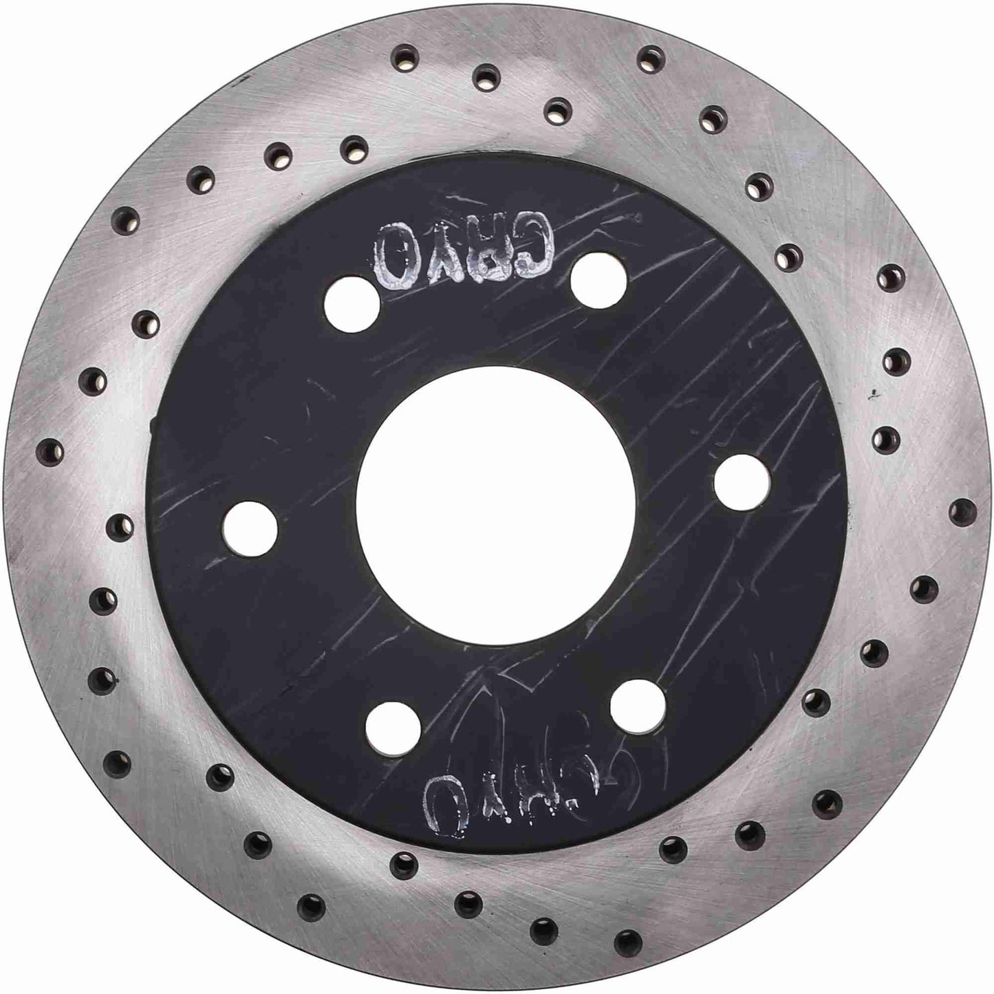 StopTech  Sport Cryo Cross Drilled Brake Rotor; Front Left