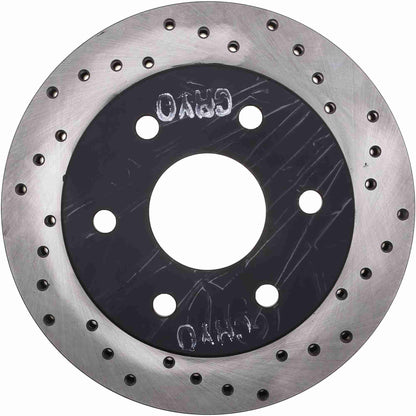 StopTech  Sport Cryo Cross Drilled Brake Rotor; Front Left