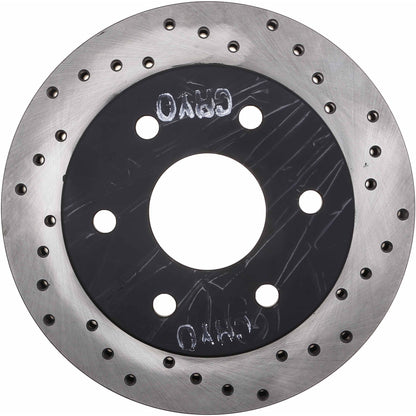 StopTech  Sport Cryo Cross Drilled Brake Rotor; Front Left