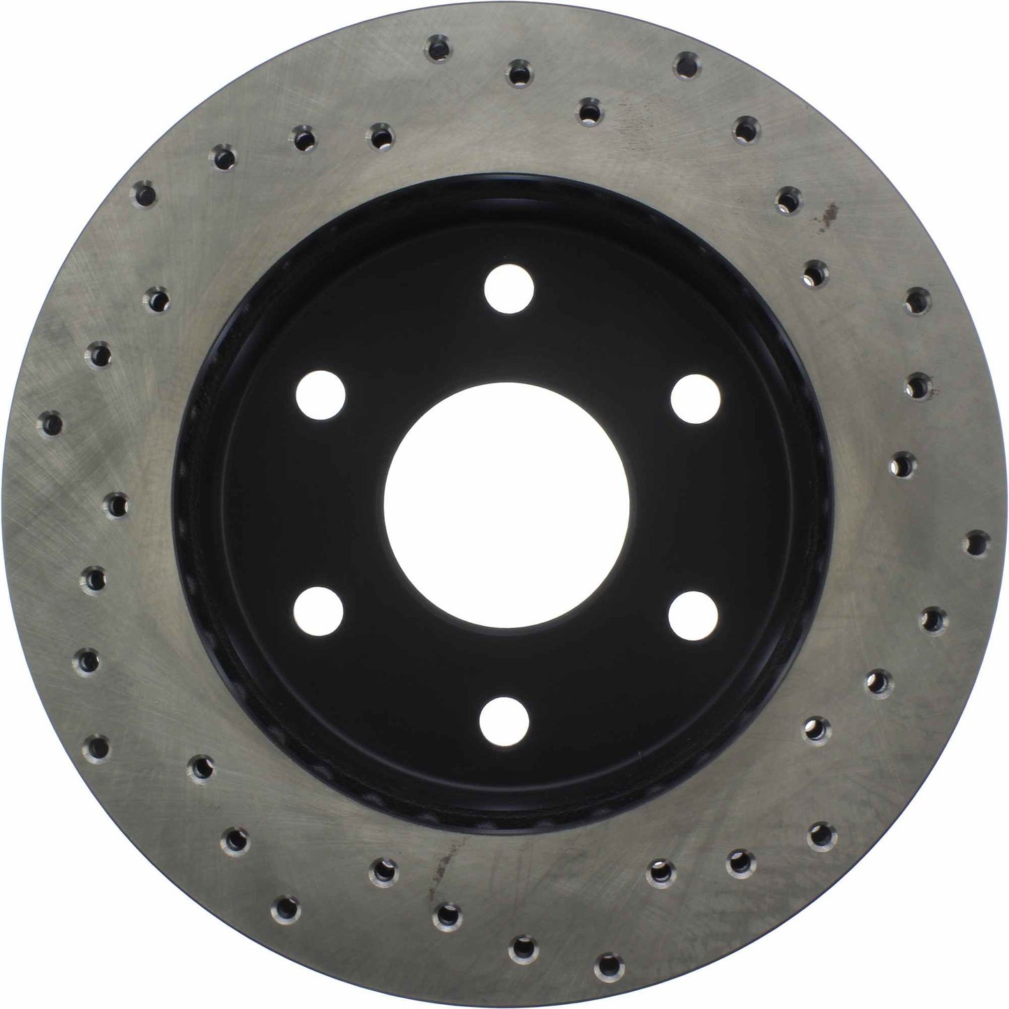 StopTech Sport Cryo Cross Drilled Brake Rotor; Front Right