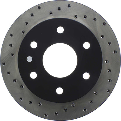 StopTech Sport Cryo Cross Drilled Brake Rotor; Front Right