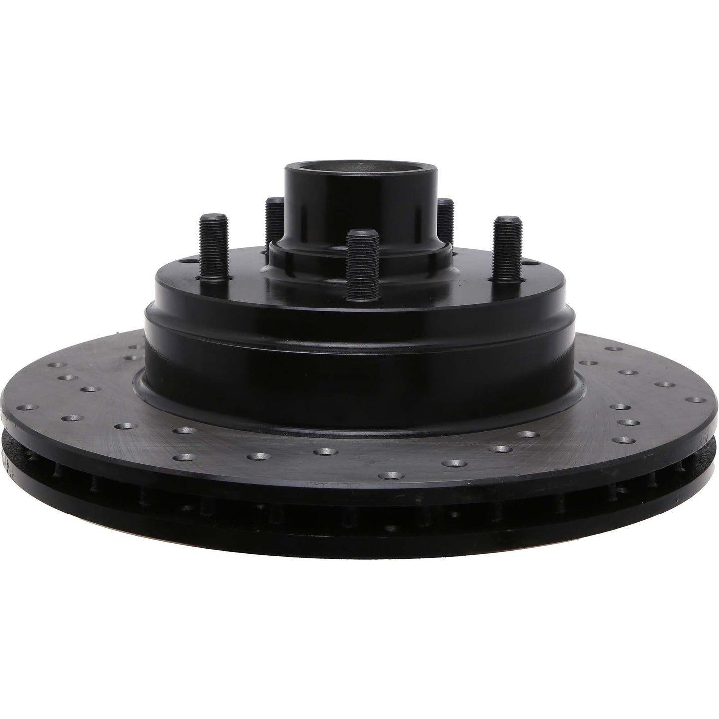 StopTech Sport Cross Drilled Brake Rotor; Front Right